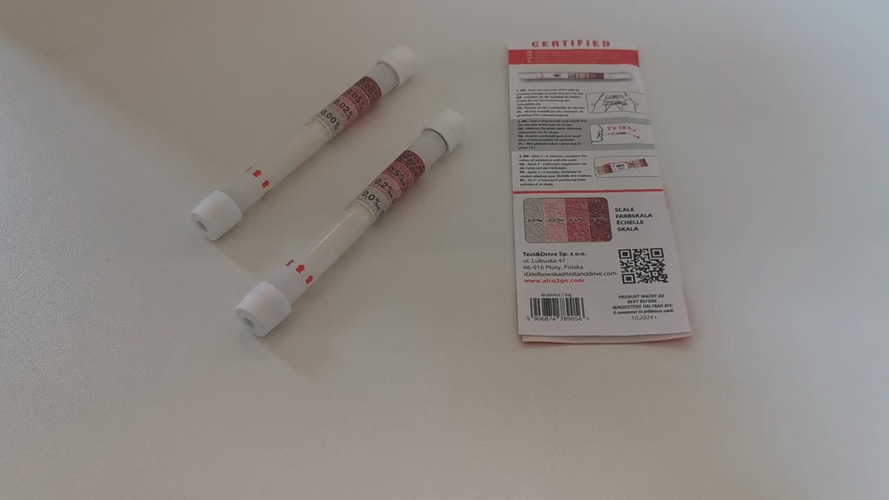 Load video: How to do a breathalyser