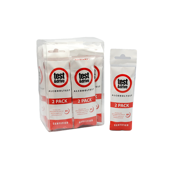 Test & Drive Disposable Breathalyser Kit